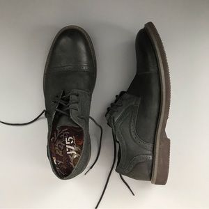 J75 By Jump Boston 2 Hot Topic Punk Leather Lace Up Goth Oxfords Brogues 9.5